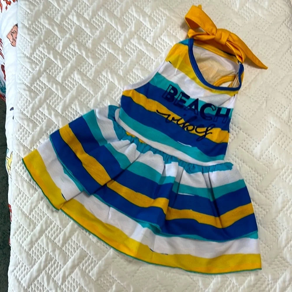 Beach Vibes Dog & Cat Dress-NWT